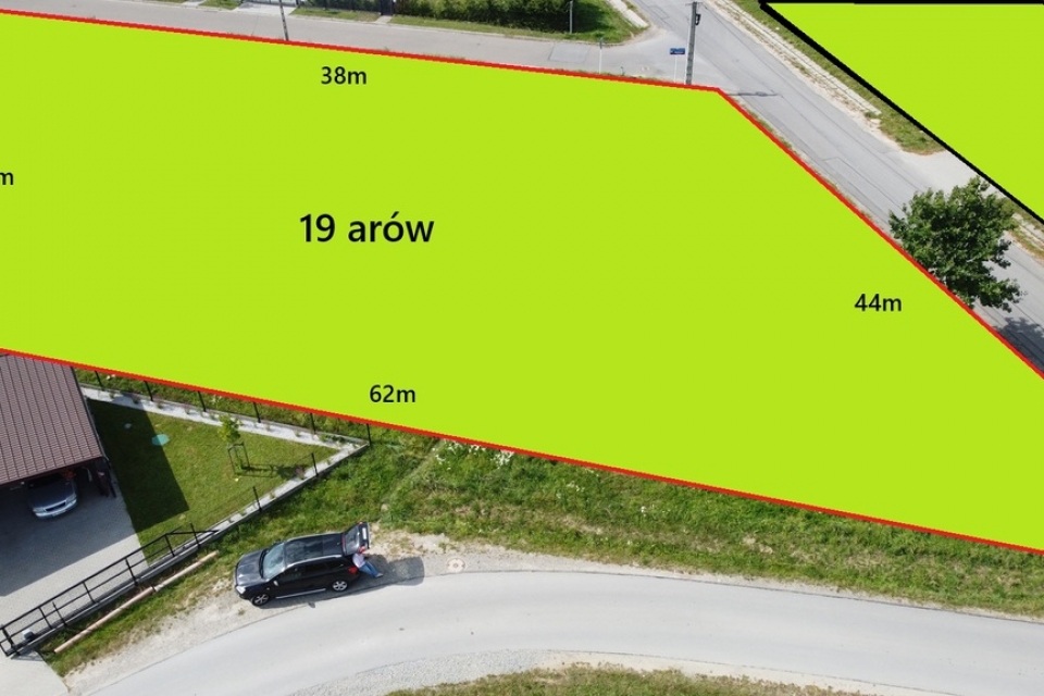 19 arów Budziwój, mieszkaniowo-usługowa