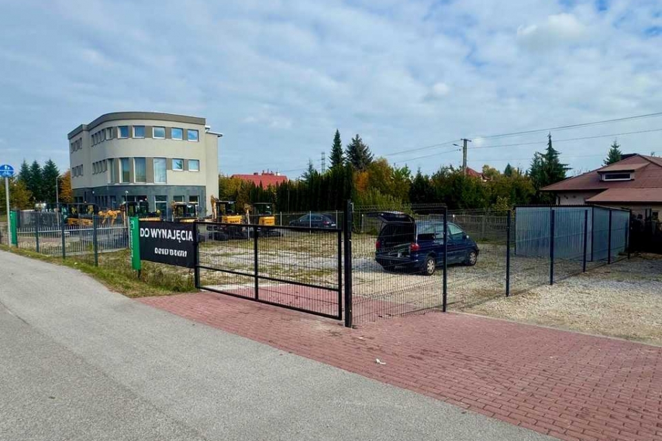 Plac usługowy ul. Warszawska