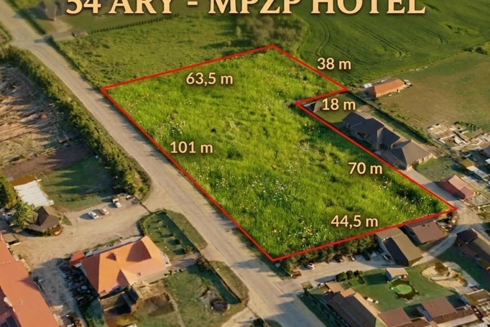 DZIAŁKA 54 ary, MPZP pod Hotel nad Morzem