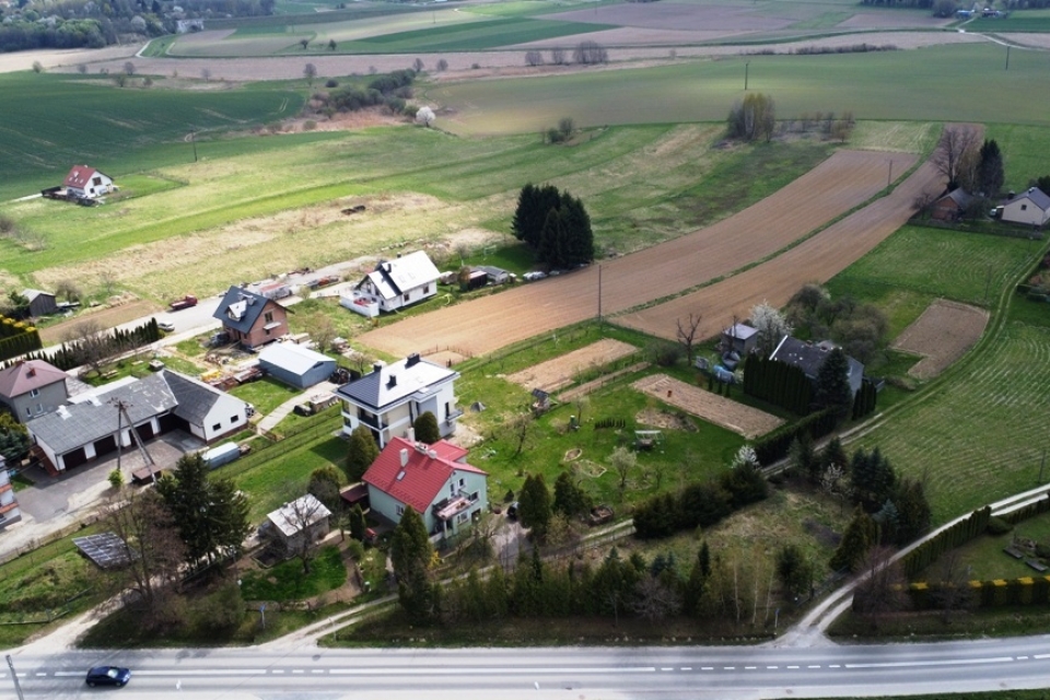 Działka z WZ na dom w Rzeszowie | przy dr. asflat.