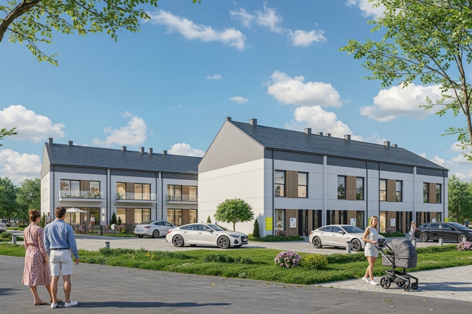 Przedsprzedaż - 3 pok+gabinet., balkon, 2 m.p.