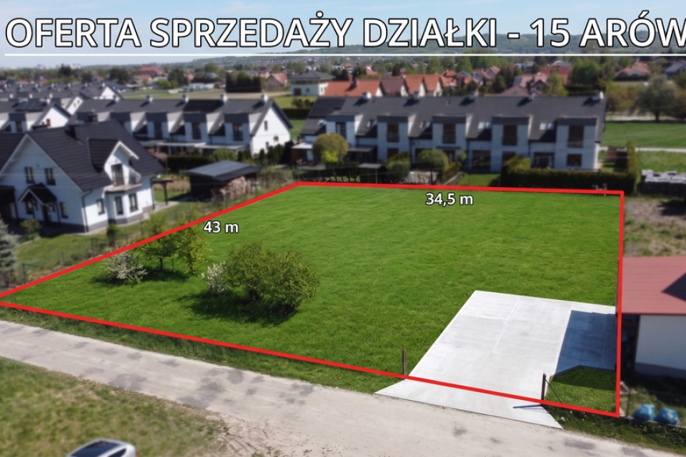 Rzeszów, Budziwój – 15 arów