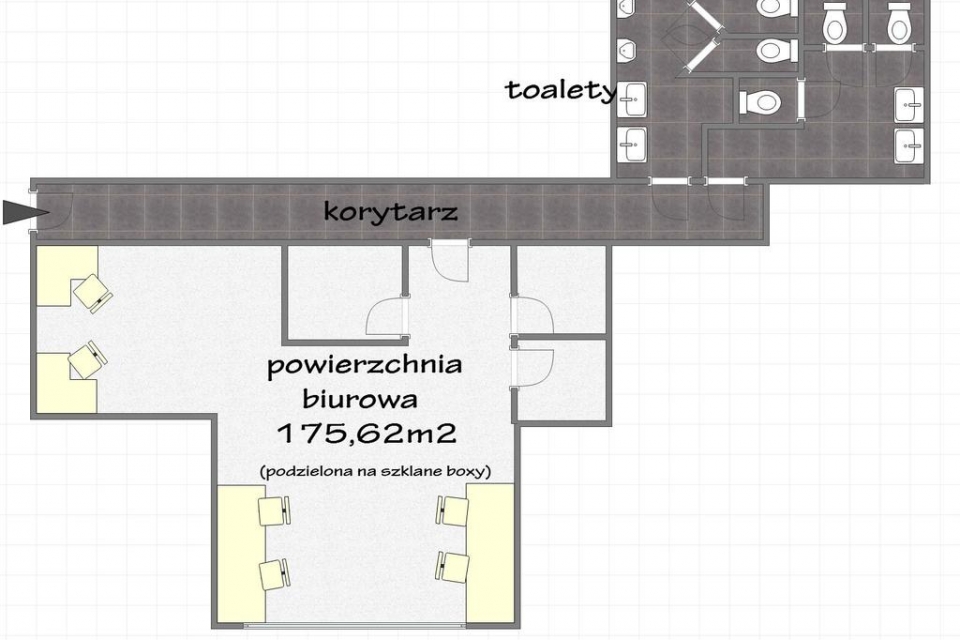 Lokal biurowy |centrum| duży parking |świetna cena