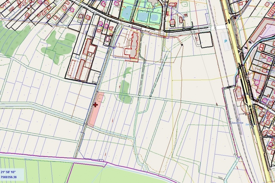 Działka inwestycyjna - Rudna Mała|25,59a|6000zł/ar