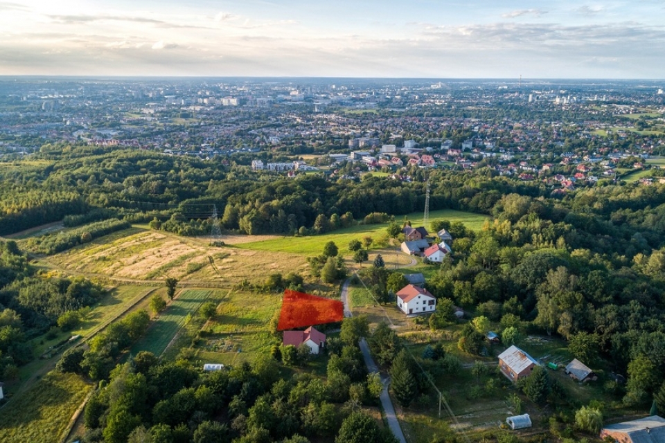 5,5 arowa działka z pieknym widokiem na Rzeszów