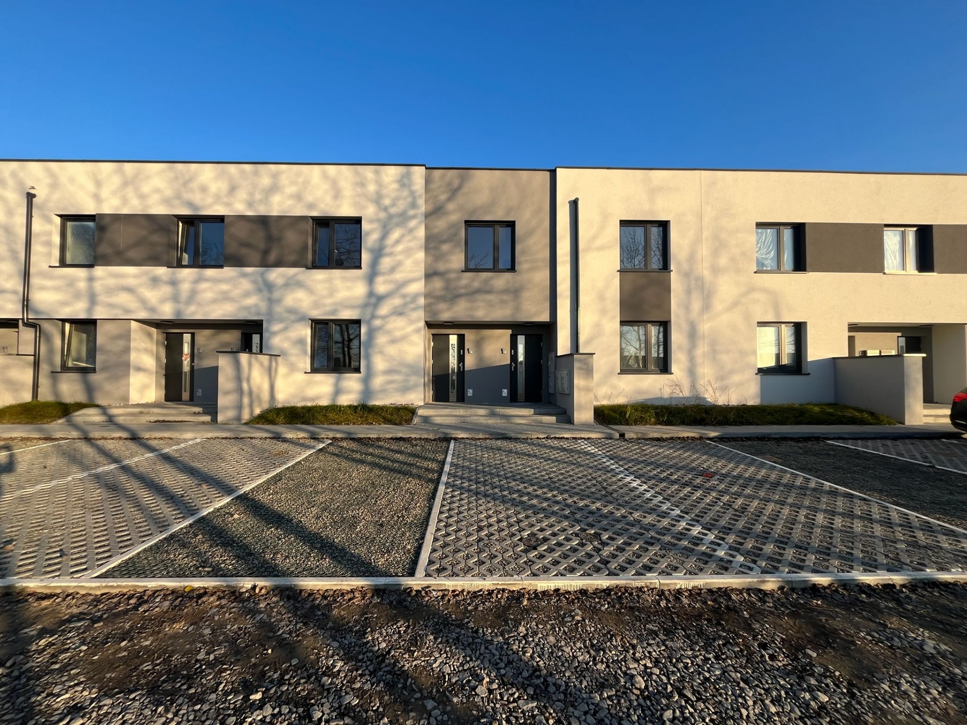 Mieszkania w zabudowie szeregowej na Dworzysku